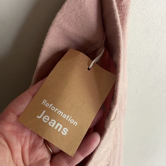 Reformation Cirrus Crop Straight Leg Knit Pants - Picture 5 of 13